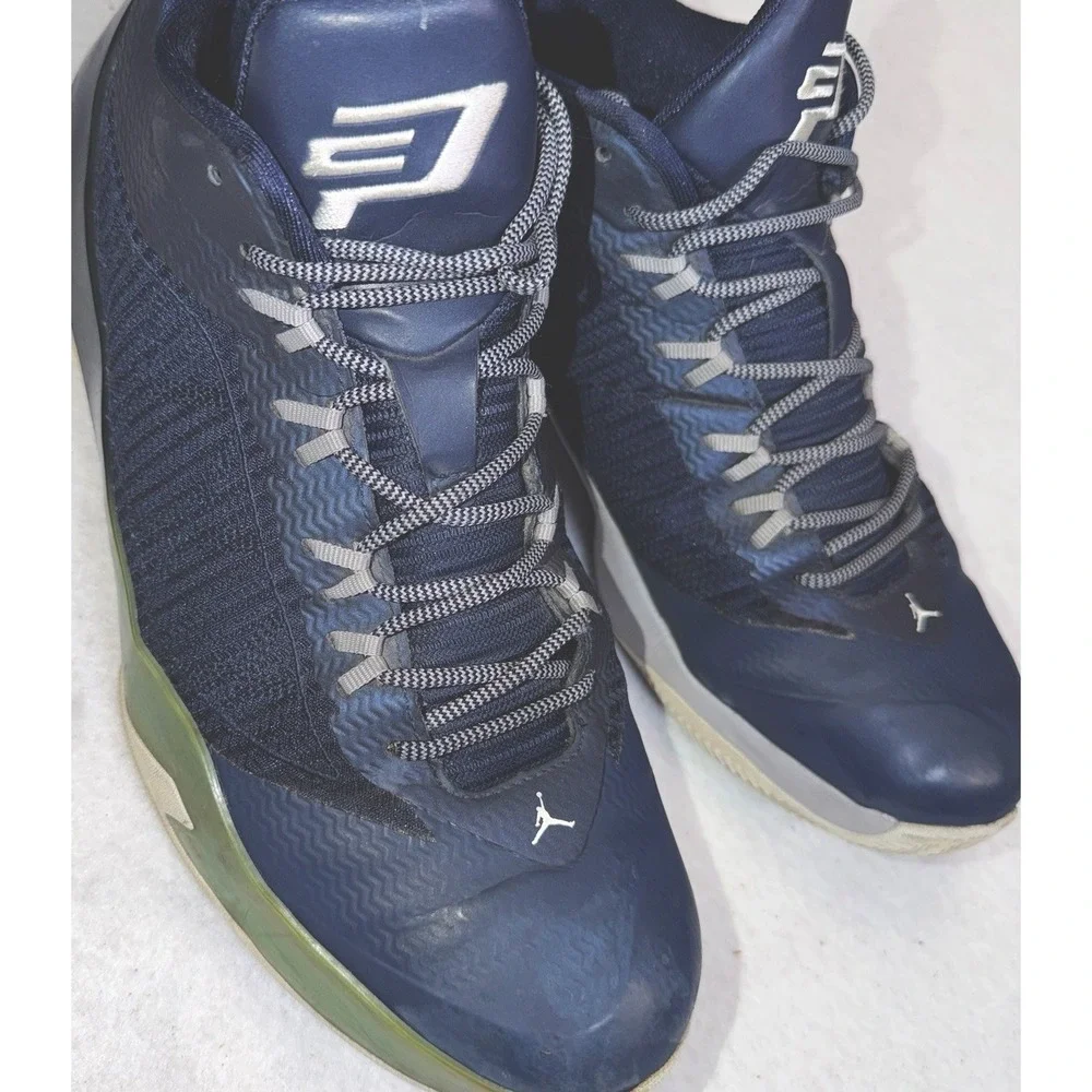 Nike Air Jordan CP3 VII AE Navy Basketball Shoes Men's 10